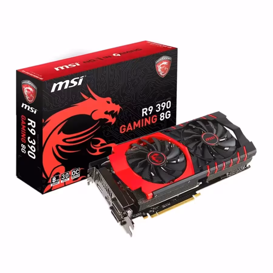 کارت گرافیک ام اس ای R9 390 Gaming 8GB