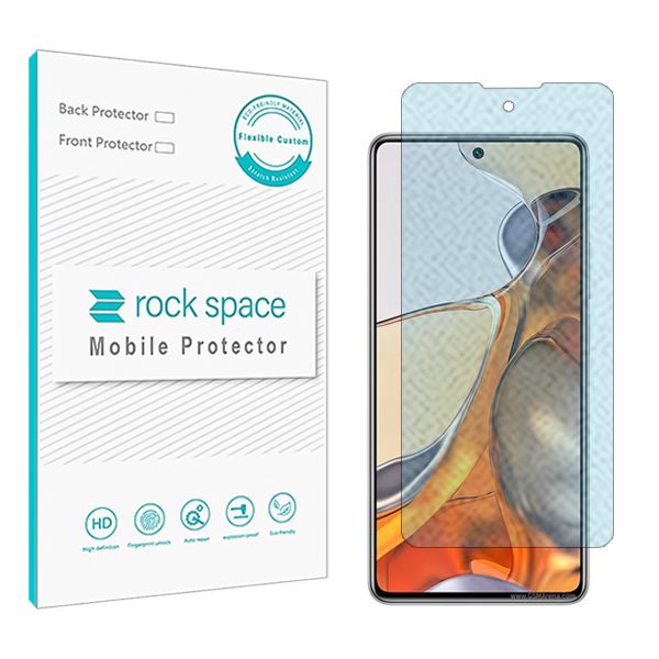 گلس شیائومی Xiaomi 11T Pro مدل نانو هیدروژل مات آنتی بلو برند راک اسپیس کد S