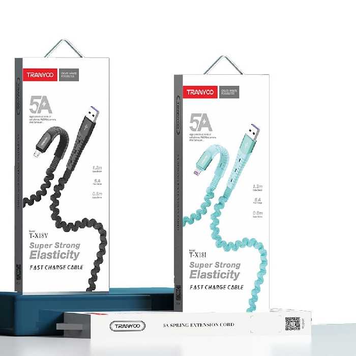 کابل شارژ ترانیوTRANYOO Cable Charge X18 - APPEL IPHONE