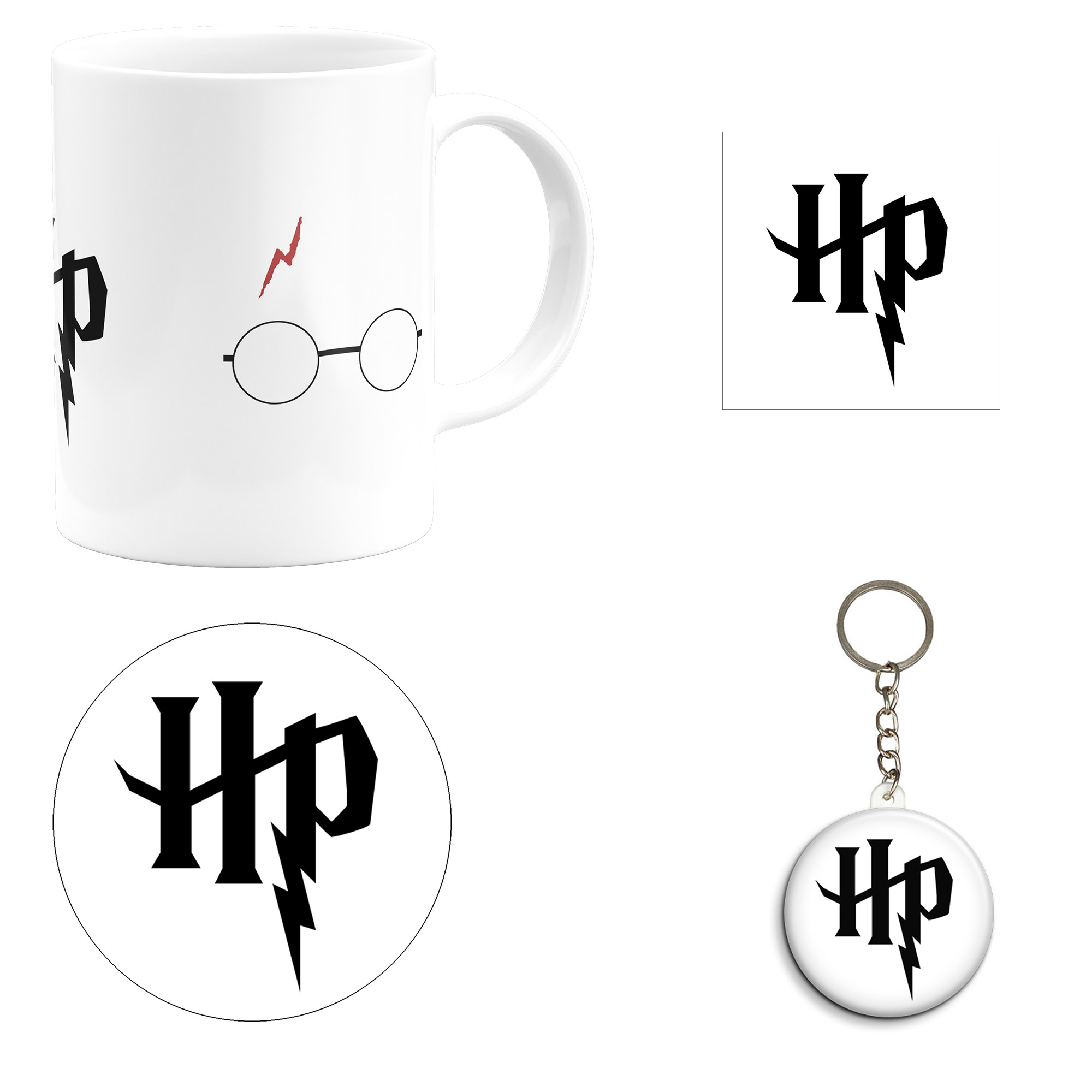 ست هدیه ماگ مدل هری پاتر طرح Harry potter کد M17