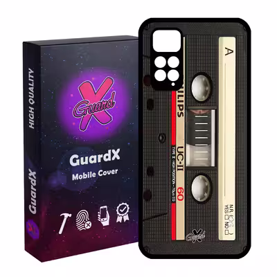 کاور گارد ایکس طرح Cassette مدل Glass10063 مناسب برای گوشی موبایل شیائومی Redmi Note 11S/ Note 11 4G