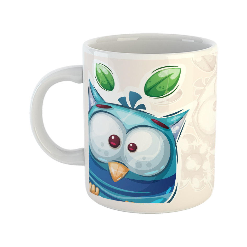 ماگ طرح جغد مدل محمدرضا