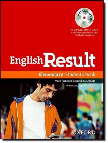 English Result Elementary  SB WB DVD انگلیش ریزالت المنتری