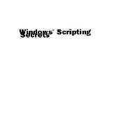 خرید و دانلود نسخه کامل کتاب Windows Scripting secrets