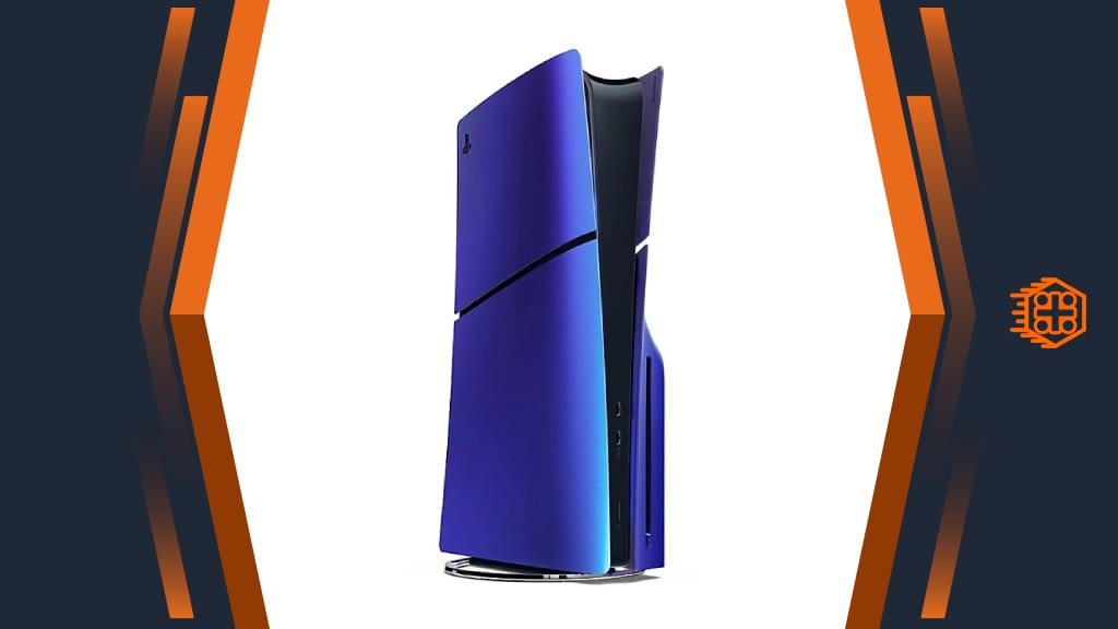 فیس پلیت مخصوص PS5 Slim – رنگ Chroma Indigo