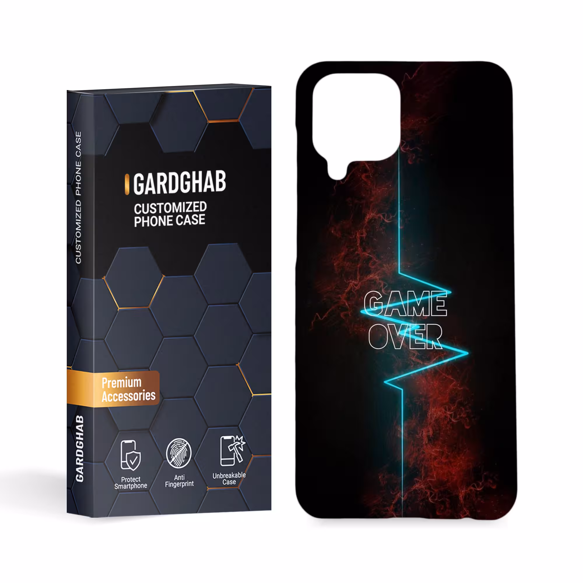 کاور گارد قاب مدل پسرانه مناسب برای گوشی موبایل سامسونگ galaxy m33 m53