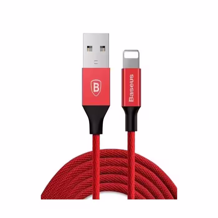 کابل شارژ Lightning باسئوس CALYW-0 طول 1.2 متر