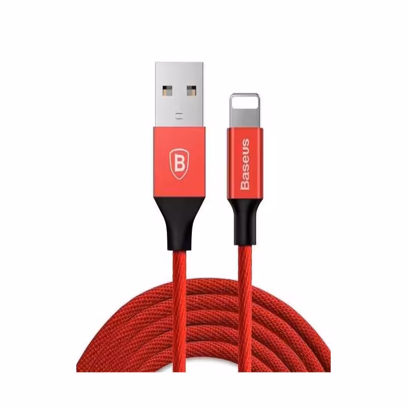 کابل شارژ Lightning باسئوس CALYW-0 طول 1.2 متر
