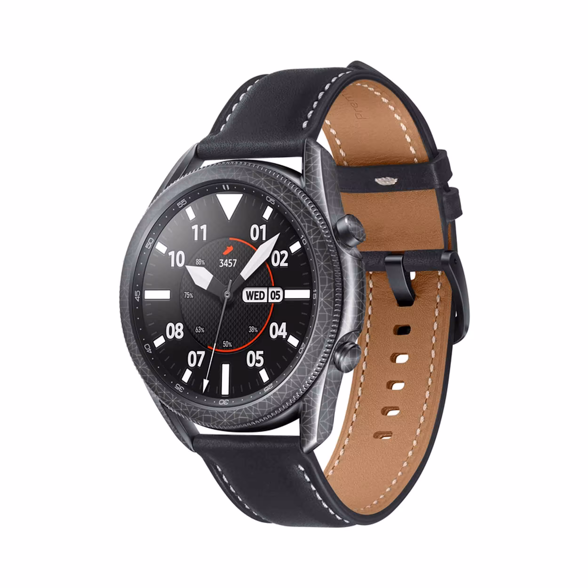 برچسب ماهوت طرح Gloss Transparent مناسب برای ساعت هوشمند سامسونگ Galaxy Watch3 45mm