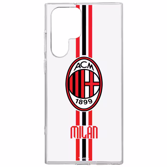 کاور طرح A.C Milan مناسب برای گوشی موبایل سامسونگ Galaxy S22 Ultra