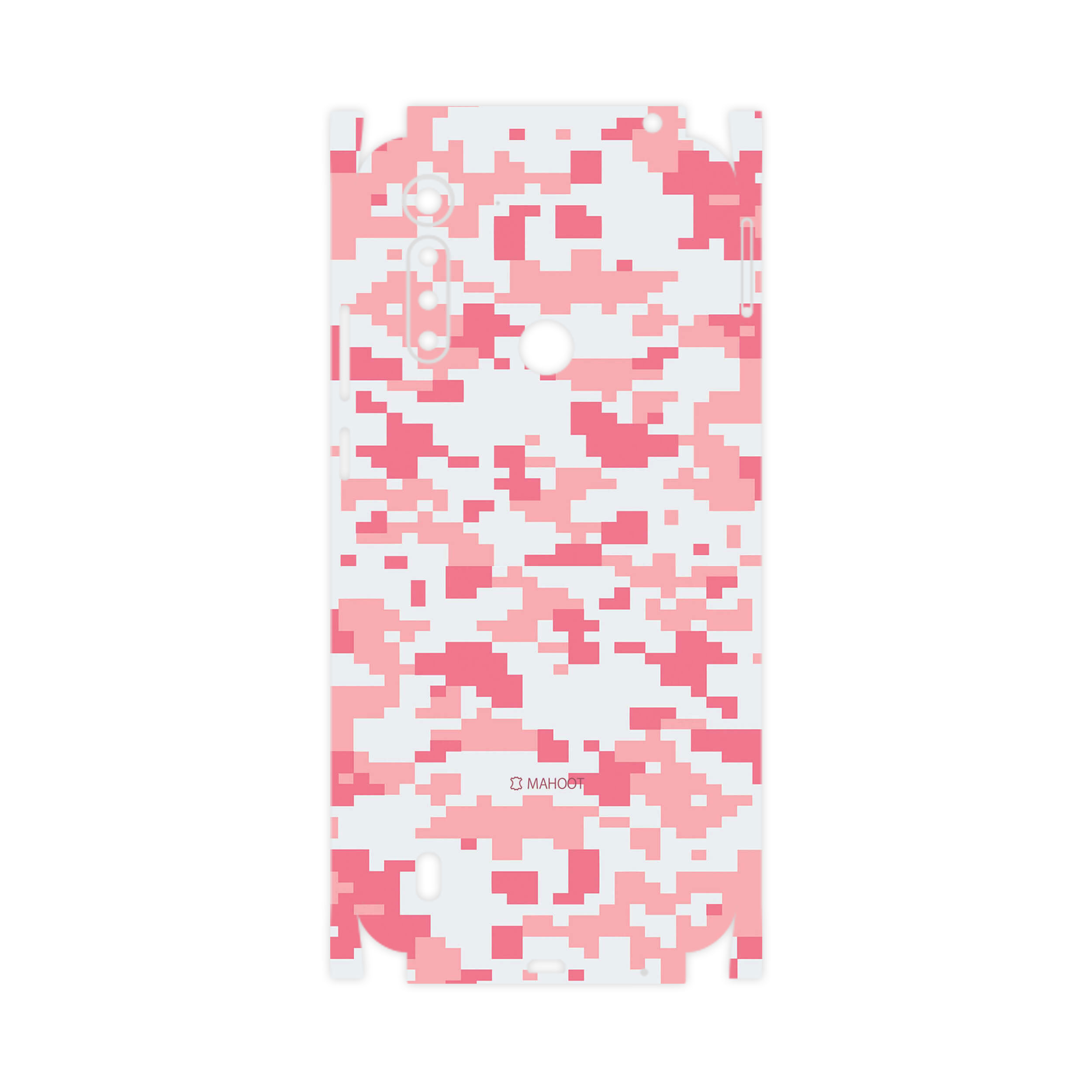 برچسب پوششی ماهوت مدل Army-Pink-pixel-FullSkin مناسب برای گوشی موبایل موتورولا Moto G8 Power Lite
