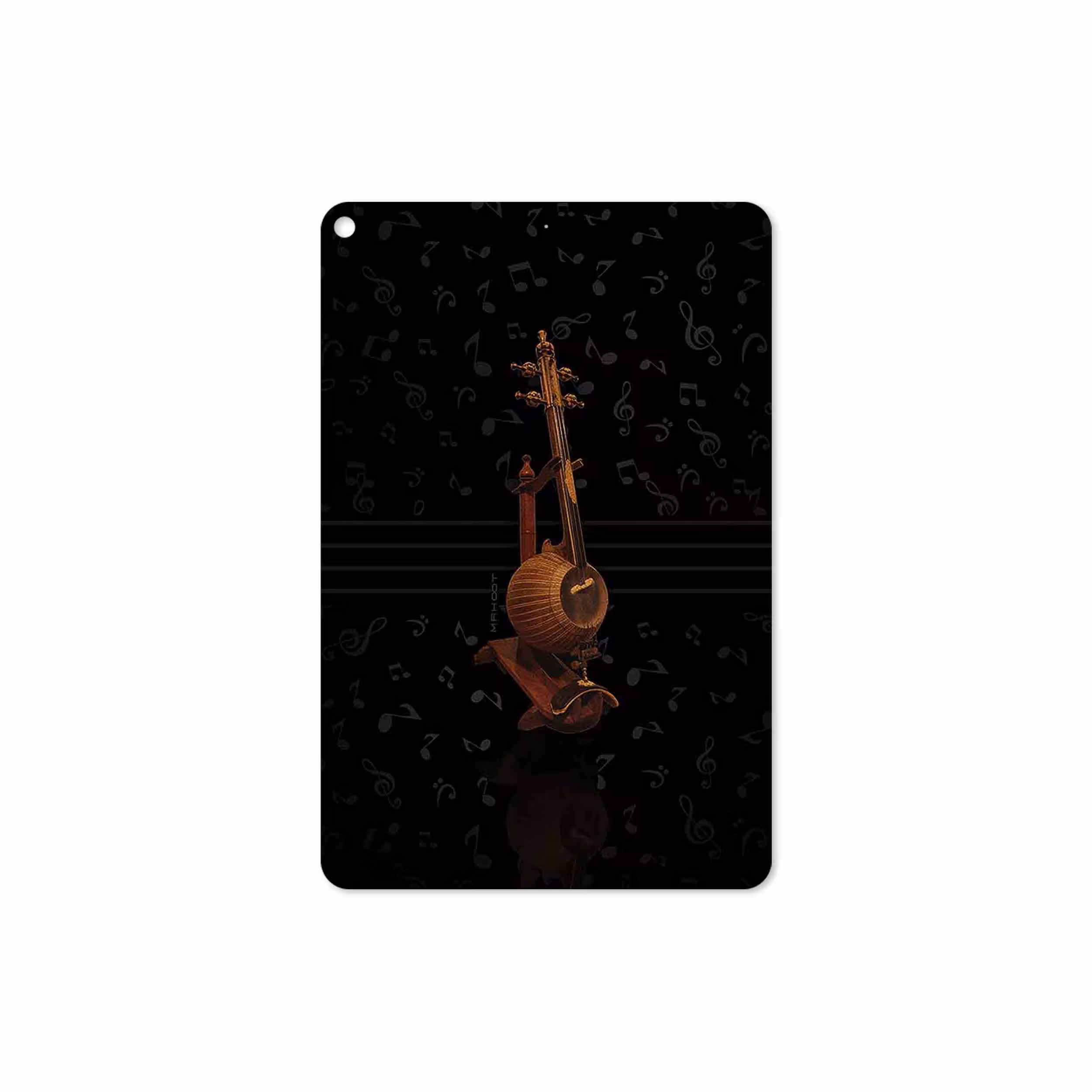 برچسب پوششی ماهوت مدل Persian Fiddle Instrument مناسب برای تبلت اپل iPad mini (GEN 5) 2019 A2133