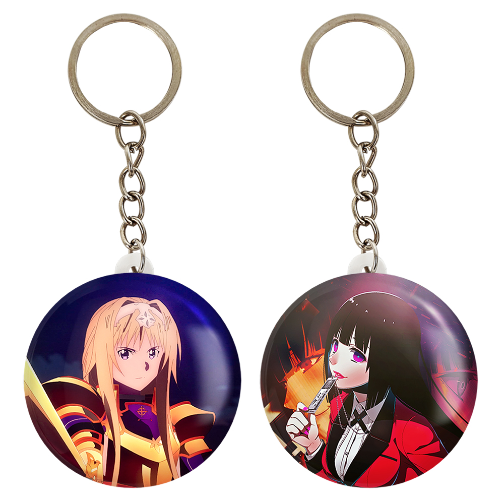 جاکلیدی خندالو مدل یومکو و آلیس انیمه دختر کد 12149812158 مجموعه 2 عددی