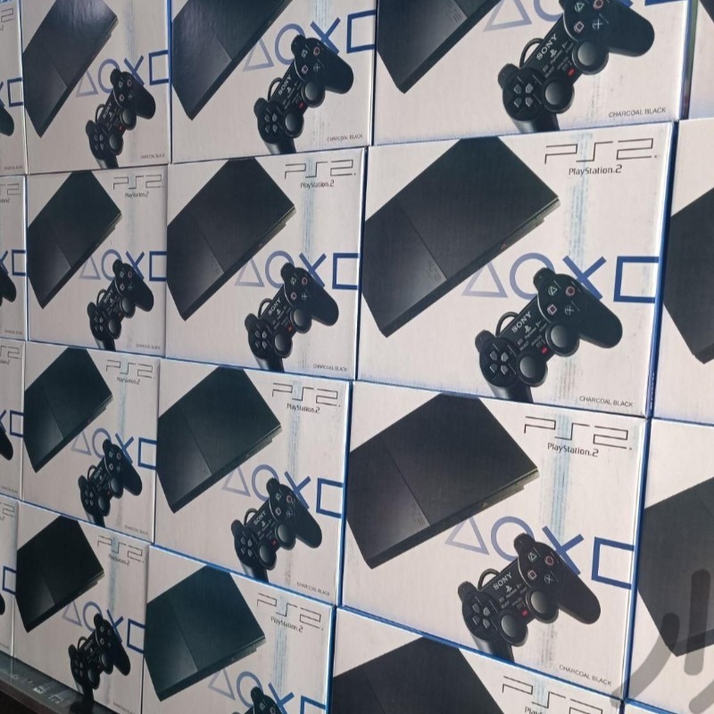 پلی استیشن 2 فلش خور سخت افزاری  2 دسته مموری و فلش