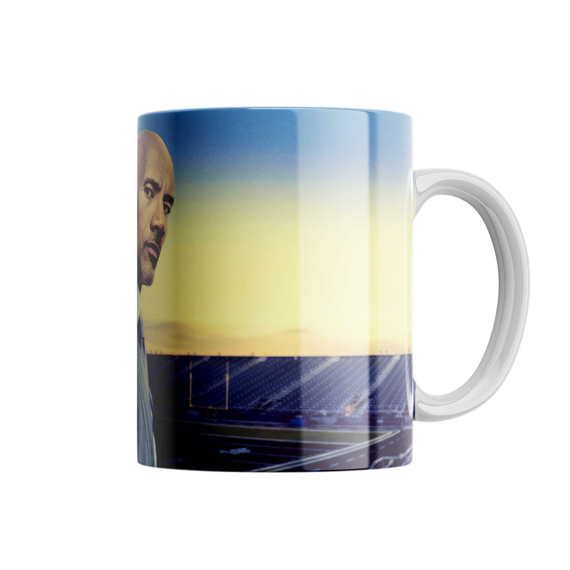 ماگ مدل BALLERS بازیگر هالیوود Dwayne Johnson کد R22