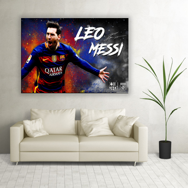 تابلو شاسی آتریسا مدل لیونل مسی فوتبال