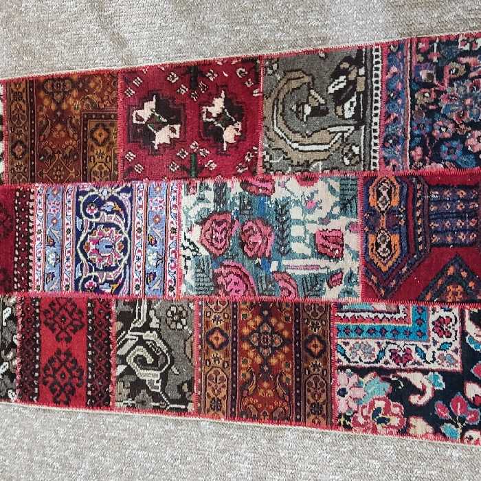 کناره چهل تیکه دستبافت 