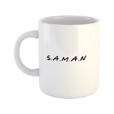 ماگ طرح friends مدل سامان