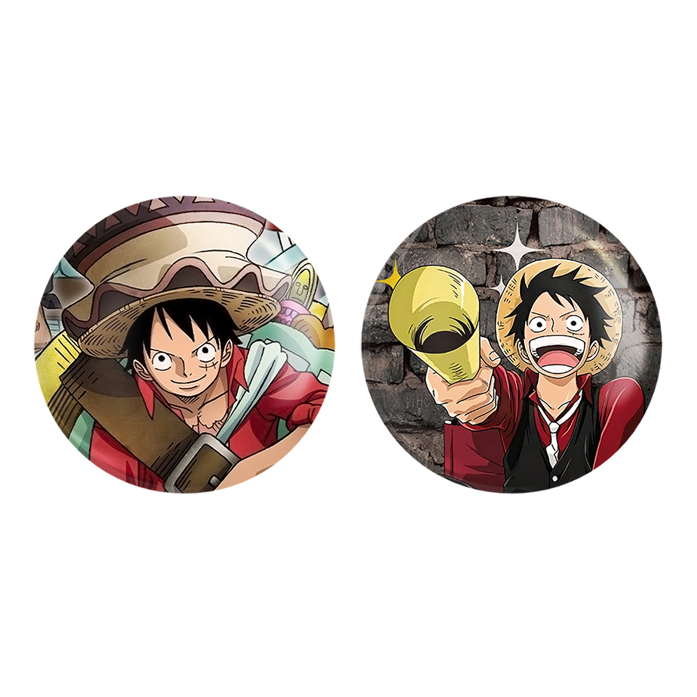 پیکسل خندالو مدل لوفی انیمه وان پیس کد 1053610535 مجموعه 2 عددی