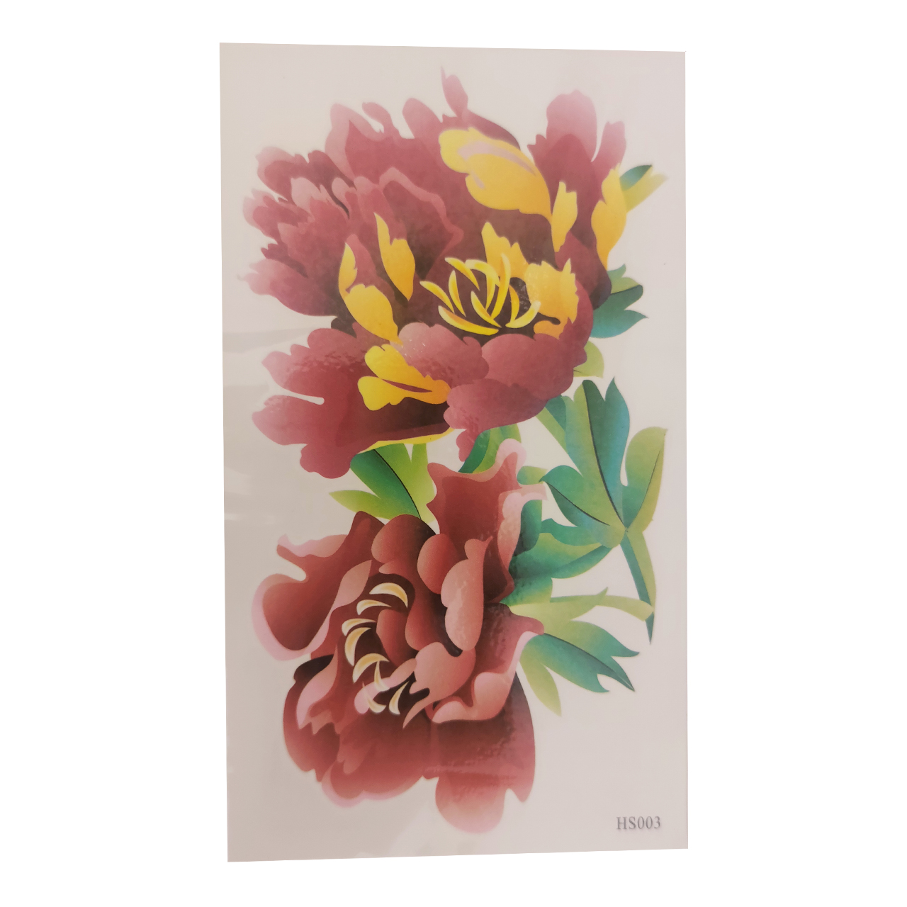 تتو موقت مدل گل کد 003