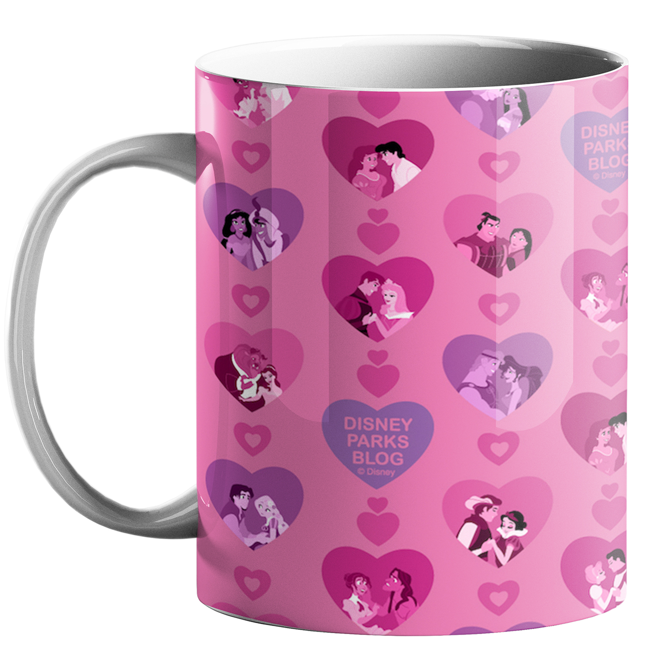 ماگ طرح قلب کد gh11