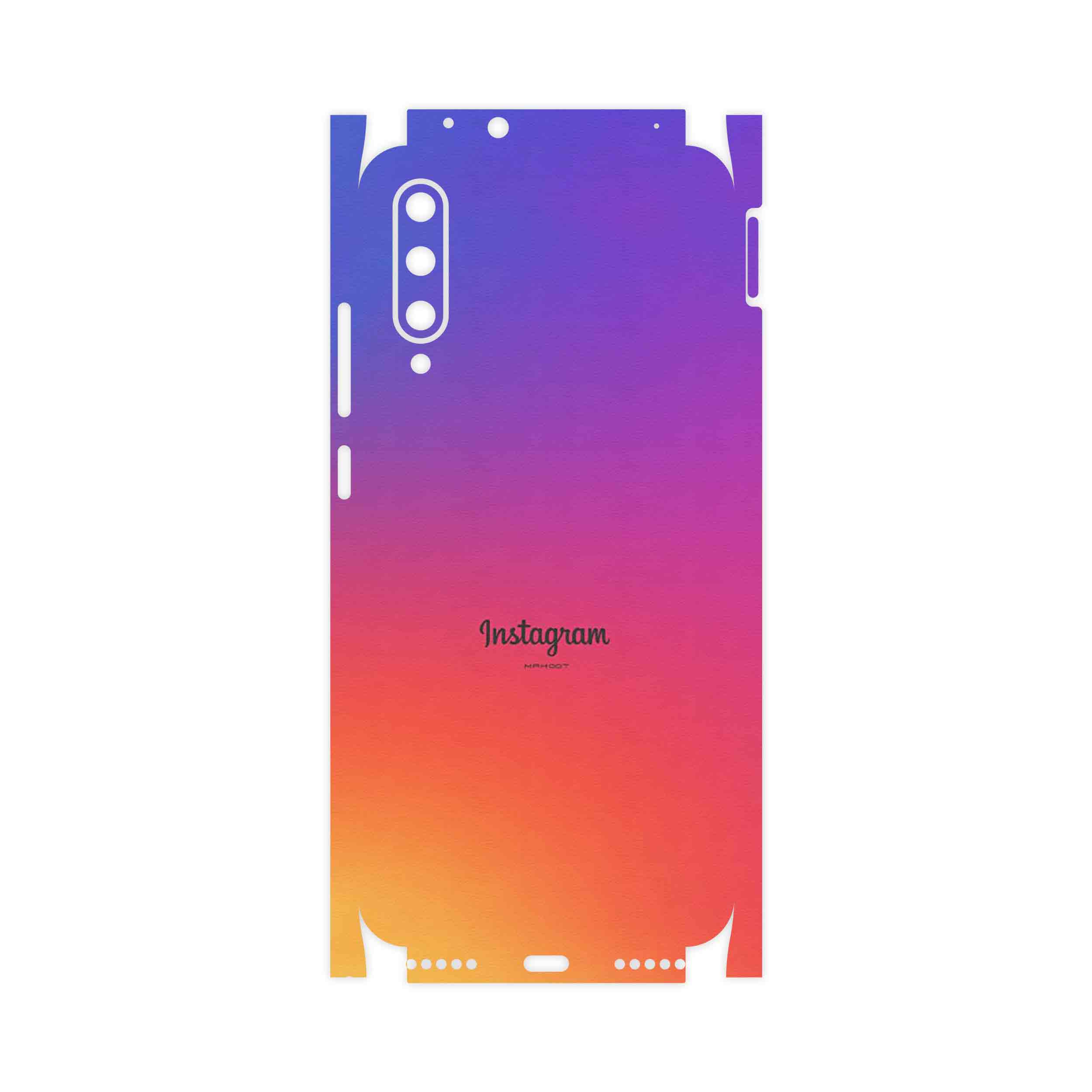 برچسب پوششی ماهوت مدل Instagram-FullSkin مناسب برای گوشی موبایل شیائومی Mi A3