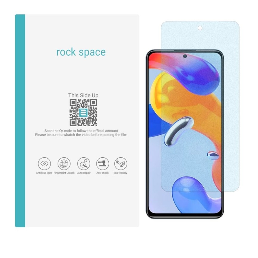  گلس نانو مات بلوکات (ضد اشعه آبی) و ضد ضربه گوشی شیائومی redmi note 11 pro 5g برند راک اسپیس













