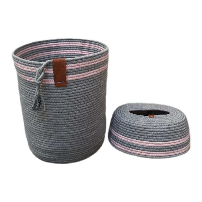 ست سطل و جای دستمال کاغذی لالی پاپ مدل C211