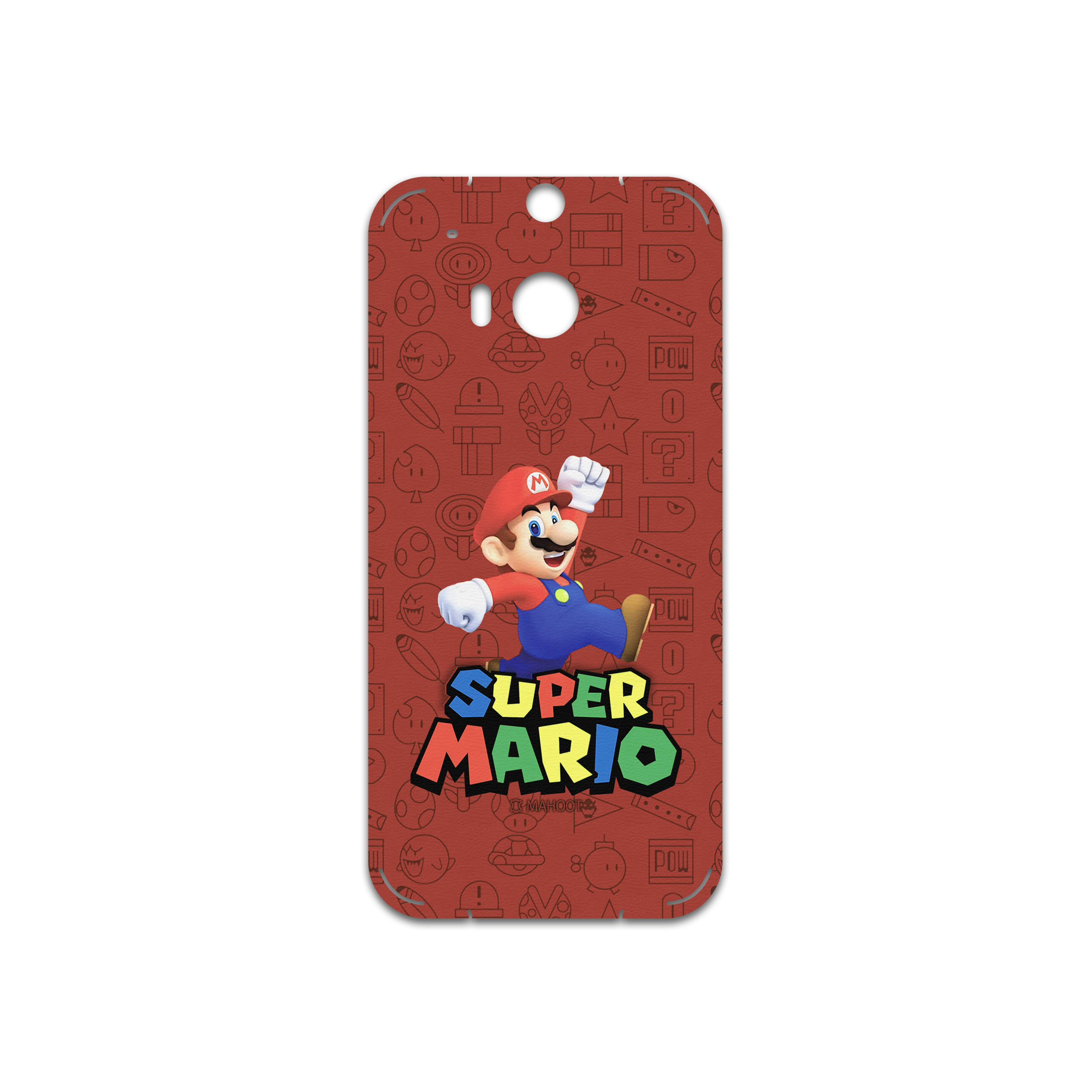 برچسب پوششی ماهوت مدل Super-Mario-Game مناسب برای گوشی موبایل اچ تی سی One M8