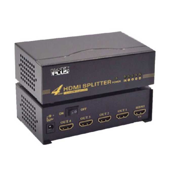 اسپلیتر 4 پورت HDMI کی نت مدل KPS644