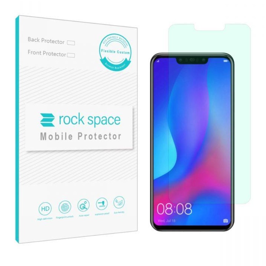  گلس هواوی NOVA 3i مدل نانو هیدروژل گرین لایت برند راک اسپیس