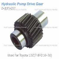 دنده های موتور ليفتراک تویوتا مدل Toyota 1DZ 7-8FD10~30