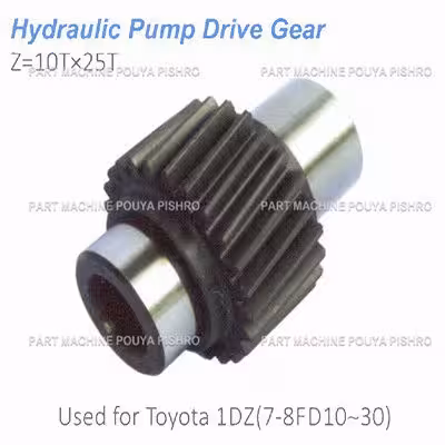 دنده های موتور ليفتراک تویوتا مدل Toyota 1DZ 7-8FD10~30