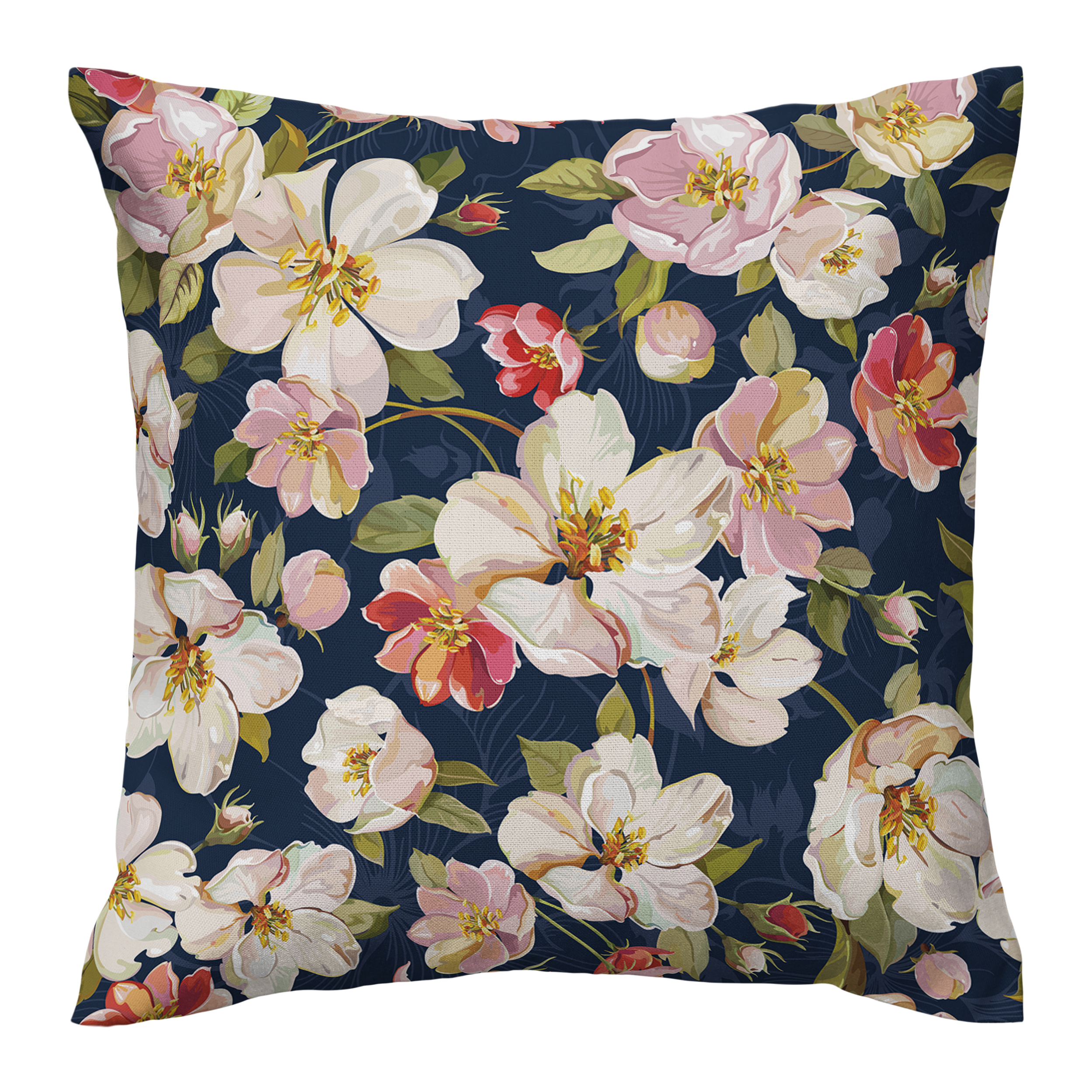 کاور کوسن مدل گل دورو طرح دار کد 1400180