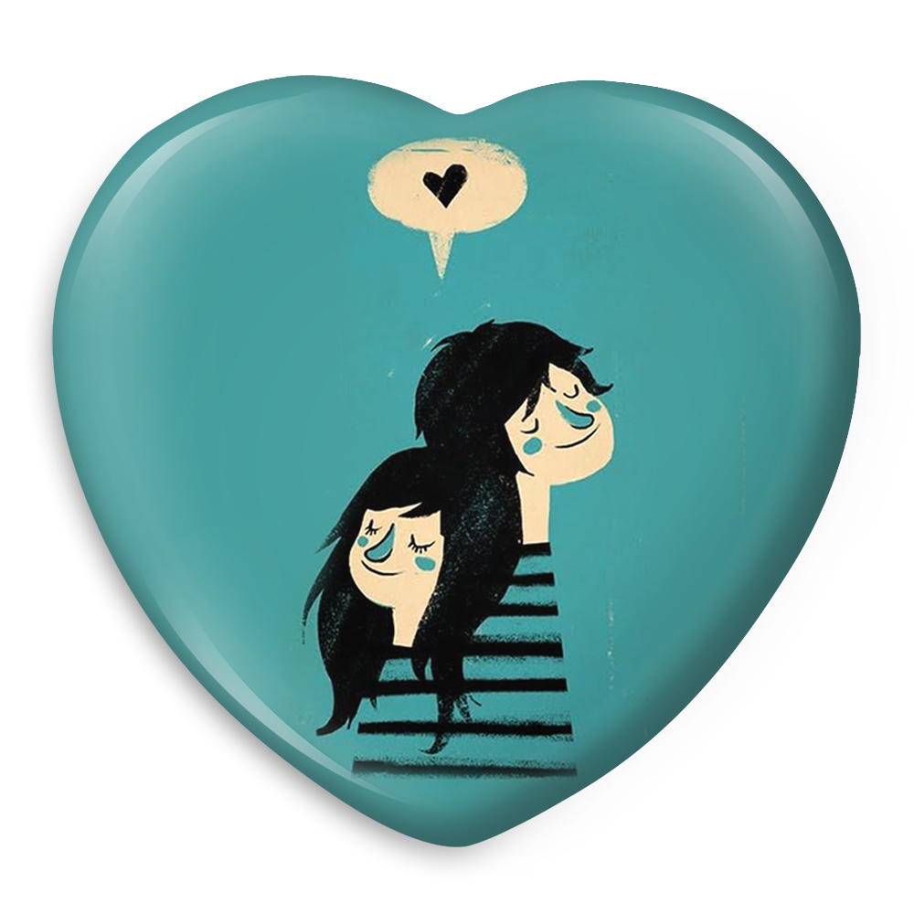 پیکسل خندالو طرح عاشقانه مدل قلبی کد 1861