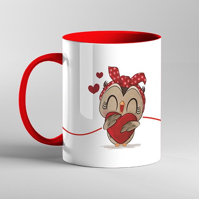 ماگ طرح عاشقانه کد 8833