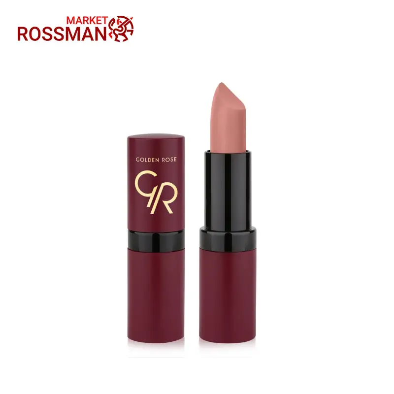 رژ لب 01 گلدن رز Golden rose مدل velvet matte حجم 4/2 گرم