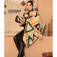 ست کیف و روسری کرم