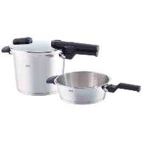 زودپز فیسلر مدل FISSLER Vitaquick Blue گنجایش 35 و 6 لیتر دوقلو