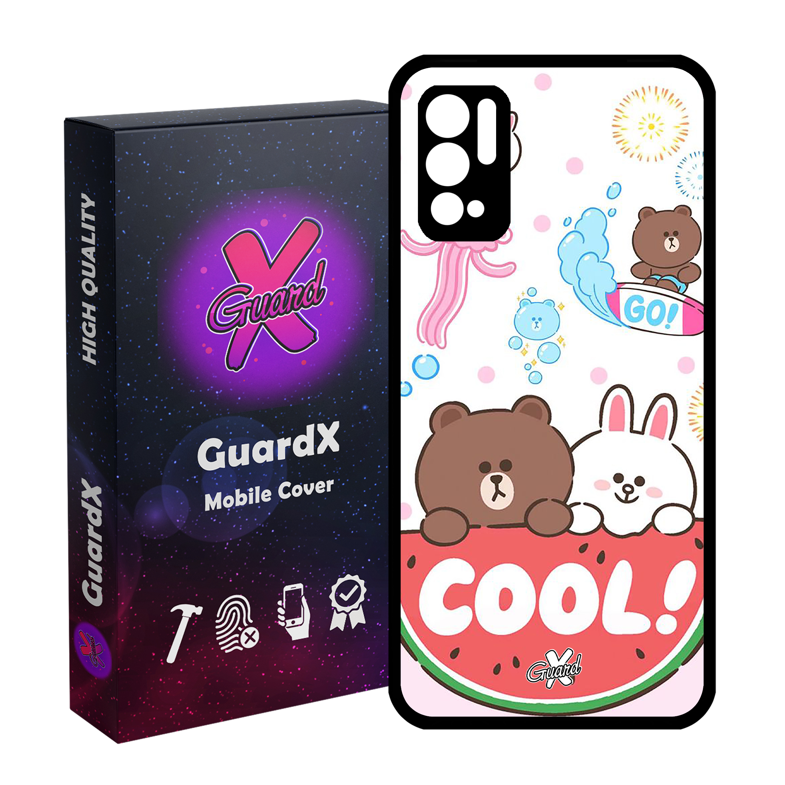 کاور گارد ایکس طرح Cool مدل Glass10071 مناسب برای گوشی موبایل شیائومی Redmi Note 10 5G / Poco M3 Pro