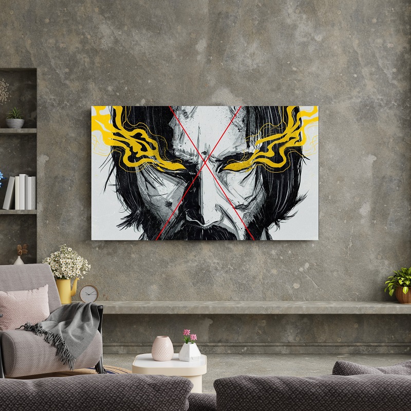 تابلو شاسی مدل john-wick