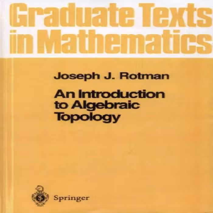 خرید و دانلود نسخه کامل کتاب An Introduction to Algebraic Topology