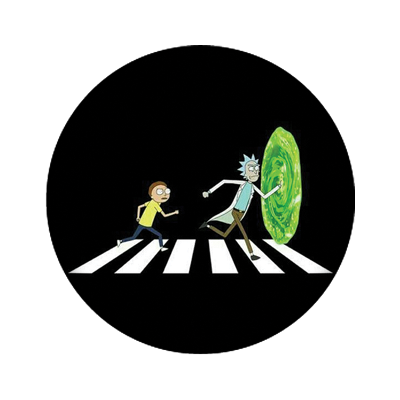 زیر لیوانی مدل ریک و مورتی کد 942