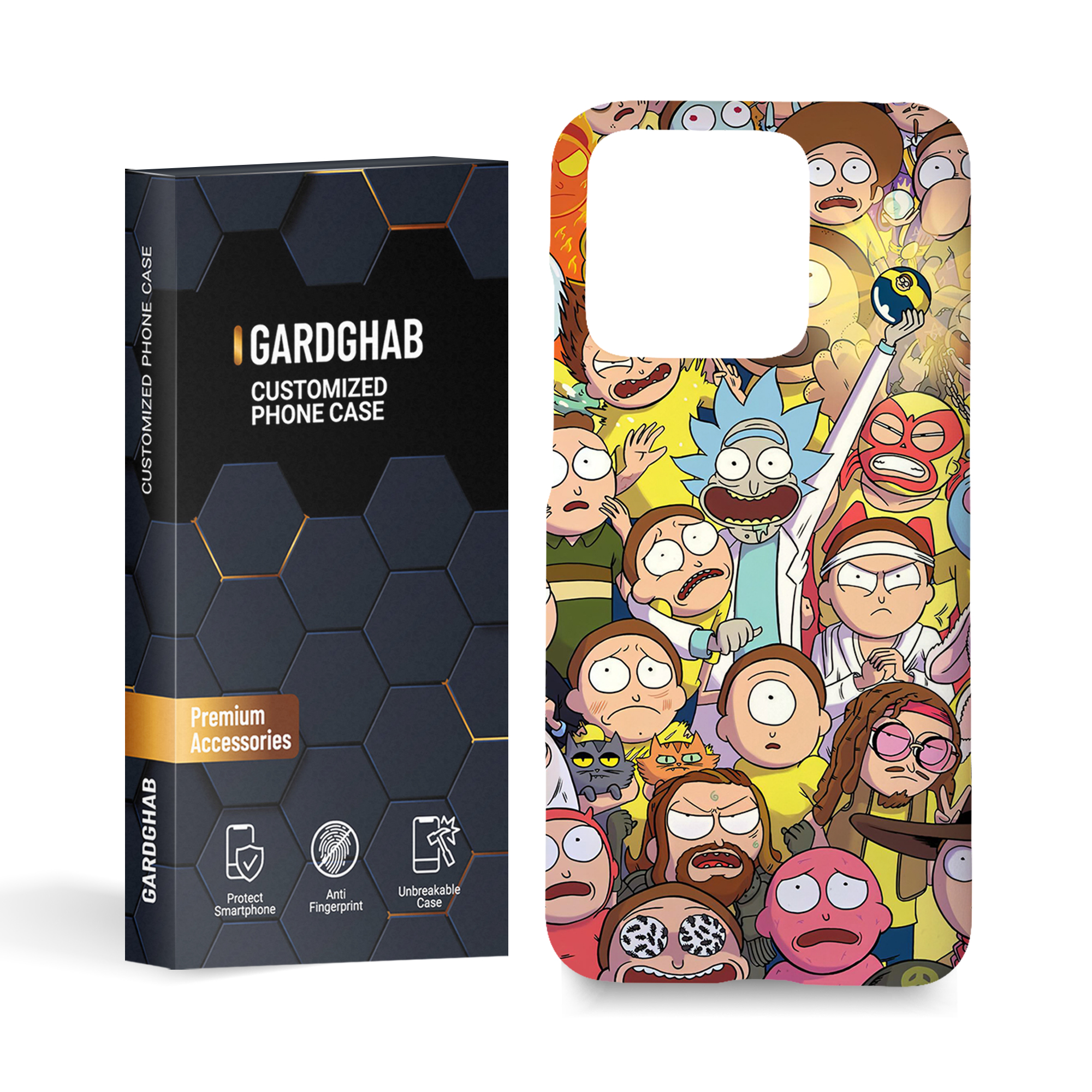  کاور گارد قاب مدل پسرانه مناسب برای گوشی موبایل شیائومی redmi 10a 