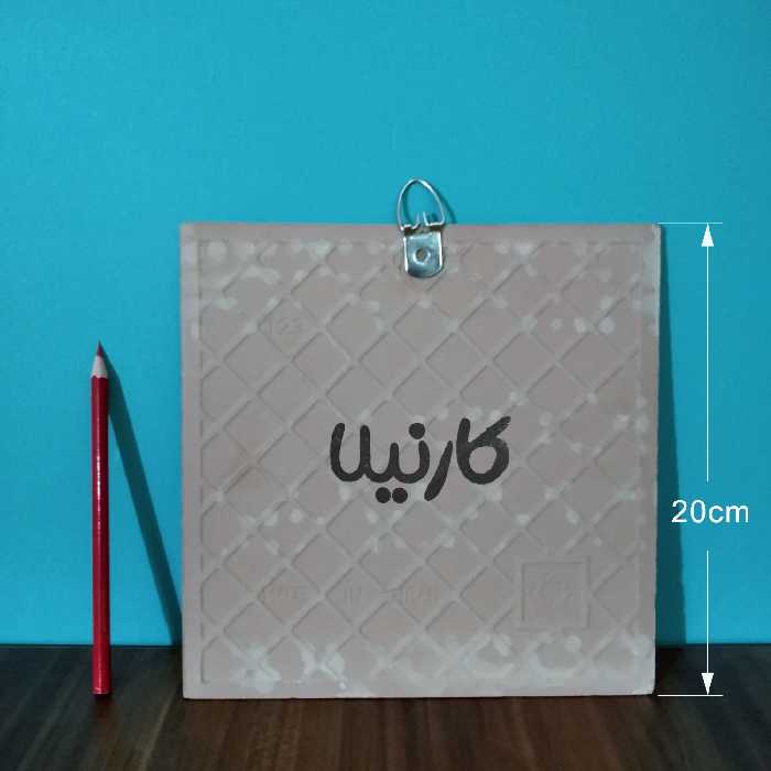  کاشی کارنیلا طرح دو طاووس کد wk275