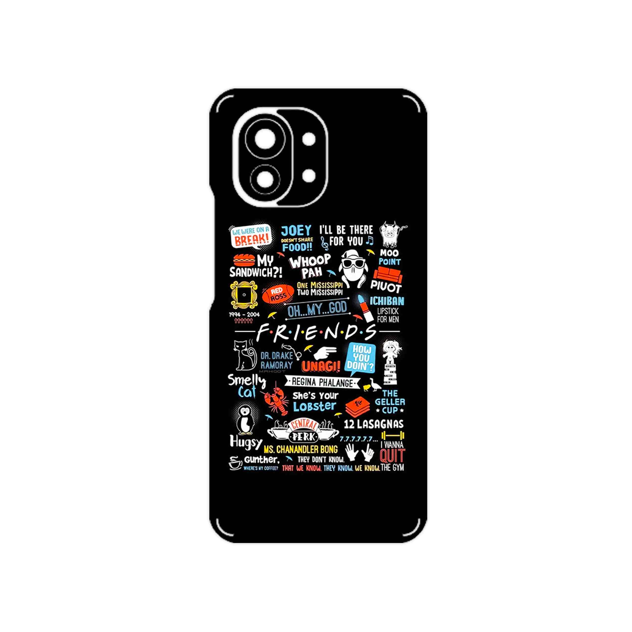برچسب پوششی ماهوت مدل Friends 2 مناسب برای گوشی موبایل شیائومی Mi 11 5G
