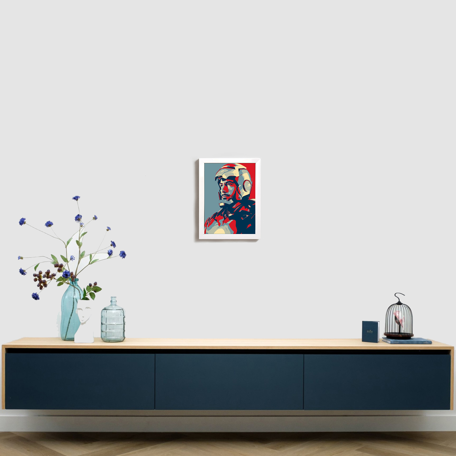 تابلو مدل آیرون من مارول ironman marvel