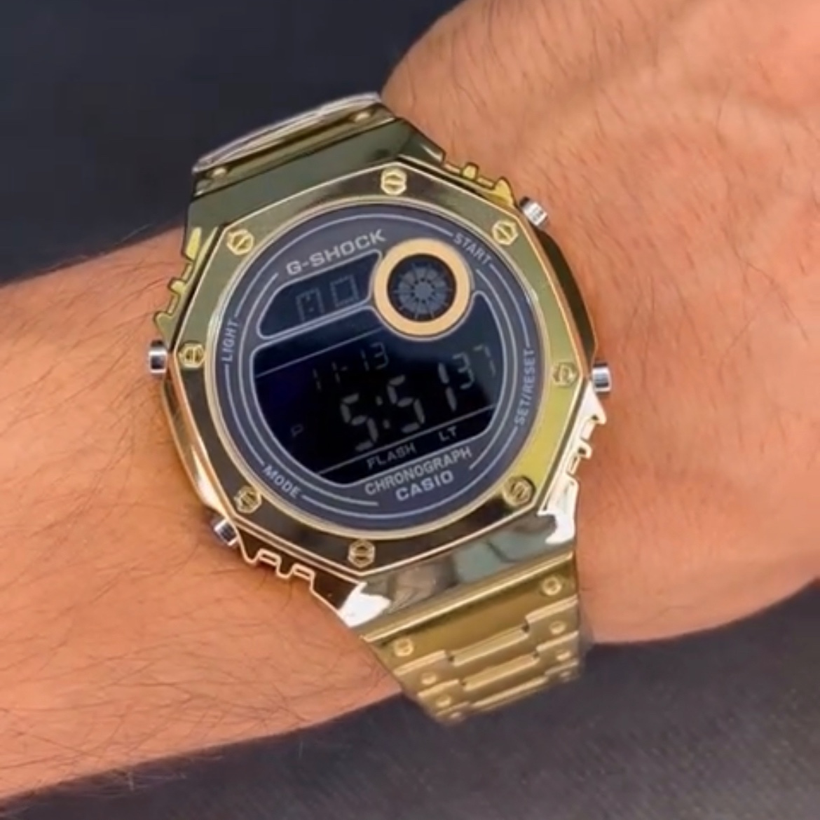 ساعت جی شاک فلزی