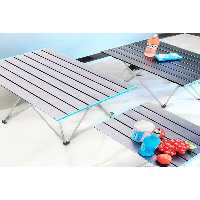 میز کمپ مشکی سیاه کمپینگ پیک نیک اردو GRİMALDİ