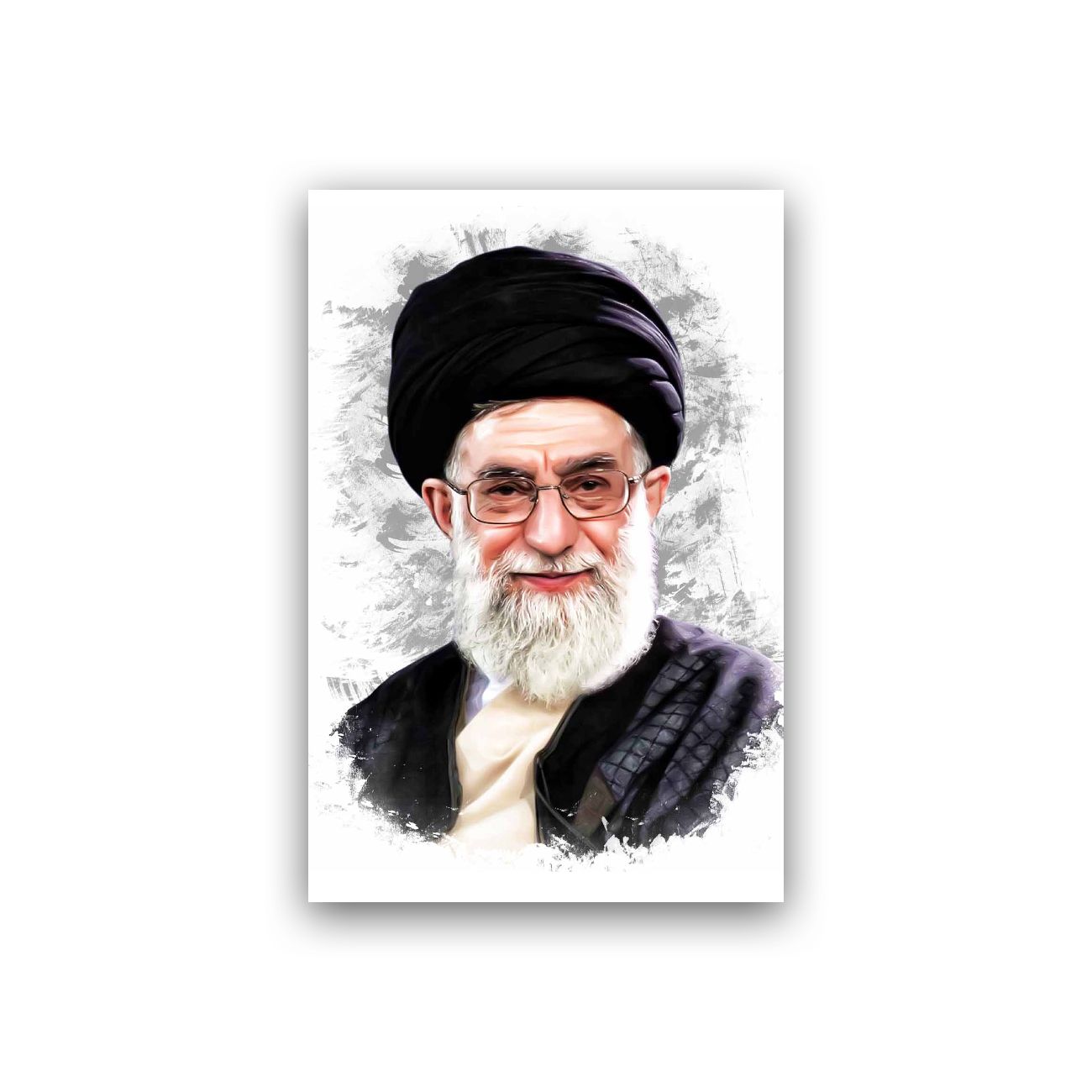 تابلو شاسی طرح رهبر معظم آیت الله خامنه ای مدل BS733
